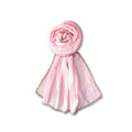 FAHABO Scarf Woman Pleated Cotton with Glitter and Lace Border Scarves | Hijab Scarf | Headscarf | Neck Scarf | Stoles | Wraps (Peach)