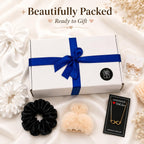 Gift Hamper for Women & Girls | Jewellery & Hair Accessories Set | Beautifully Gift Wrapped | 6-Piece Set with Handmade Products | Birthday Gift, Rakhi Gift for Sister, Return Gifts Under ₹500