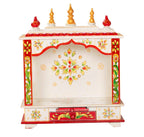 Kamdhenu Art and Craft Wooden Temple/Home Temple/Pooja Bl Full, 22 Inch