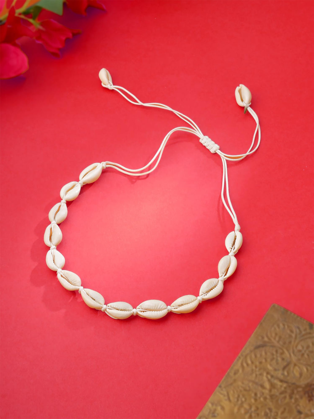 Yellow Chimes Handmade Choker Necklace Bracelet for Women and Girls