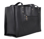 Zutiva tote bag for women office use – Large Capacity Laptop Purse for Work, Professional Shoulder Handbag for Women, Stylish PU-Leather Tote for Office, Travel & Daily Use