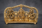 KridayKraft Laxmi Ganesh Saraswati Murti,Laxmi Ganesh Murti,Showpiece Figurines,Laxmi Ganesh Saraswati Statue for Pooja & Religious Idol Gift Article,Corporate Gift..