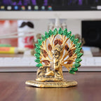 KridayKraft Elegant Matki Krishna Murti – Divine Matki Krishna Idol for Home & Office Décor, Intricately Designed Pooja Statue & Spiritual Showpiece for Living Room, Bedroom, Temple (Golden)