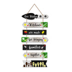 Artvibes Kitchens Are Made For Printed MDF Wooden Wall Art For Cafe | Kitchen | Restaurants | Quotes Decor Item | Kitchen Quotes Wall Hanging | Wall Illustrations | Artwork | Gift Items (WH_7006N)