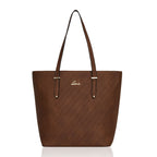 Lavie Yalta Women's Tote Handbag (Brown, Tan)