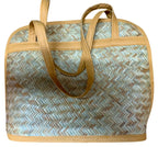 Awesome Assam Handicrafts Collection- Sitalpatti (Cane) Large Size Multipurpose Tote Bag for Women, 29cm W x 36cm H x 8cm Depth (Maximum Expanded)