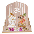 LINGAZ Wall Hanging and Table Top Home Mandir Temple,Home Decor Beautiful Wooden Temple