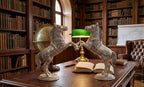 KridayKraft Jumping Horse Set Metal Statue for Wealth,Income,Shining and Bright Future&Table Top Figurine.,Decorative,Feng Shui&Vanstu,Animal Showpiece Figurines (Silver)