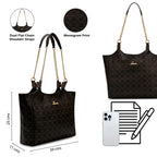 Lavie Women's Mono Madhia Tote Handbag | Ladies Purse | Gift for Women