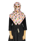 Switchon Rayon Anti Pollution Full face Tie Dye Scarf UV Sun Rays Protection Hijab scarf for women and Girls (Multi_2)