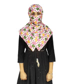 Switchon Rayon Anti Pollution Full face Tie Dye Scarf UV Sun Rays Protection Hijab scarf for women and Girls (Multi_2)