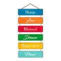 Artvibes Positive Affirmation Wooden Wall Hanger for Home Decor | Wall Art For Hall | Quotes Decor Item | Wall Accent | Office Decor | Wall Art Print | Inspirational quotes | Gift Items (WH_3203NN)