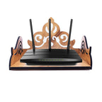Wooden Pooja Stand for Home and Office - Wall Mounted Temple Mandir - Perfect for Shop (Small)