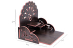 Om Shree Fully Handmade Beautiful Wooden Home and Office Temple/Pooja Mandir(28 x 28 x 26 cm) (Black)