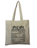 Cartel Cotton Tote Bag with Indian Architecture Print, Cream Colour (Retro, L)
