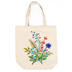 AY FASHION Canvas Tote's Tote Bags Reusable Cotton Shopping/Grocery Bag | Multi-Purpose Bag Canvas Bag Recycle think sustainable for Women etc(Off-White Color, 16x15 inch with handle 12 inch)_09