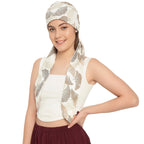 The Headscarves Premium Cotton Printed Headscarf for Women – Soft Chemo Headwear, Stylish Hijab Cap, Breathable Headwrap for Hair Loss, Modest Fashion Scarf & Cancer Turban