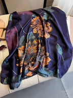 SWANKY Silk Stoles For Women Stylish Latest, Scarf for ladies & Girls, Head Neck Scarves, duppatta for girls (Multi)