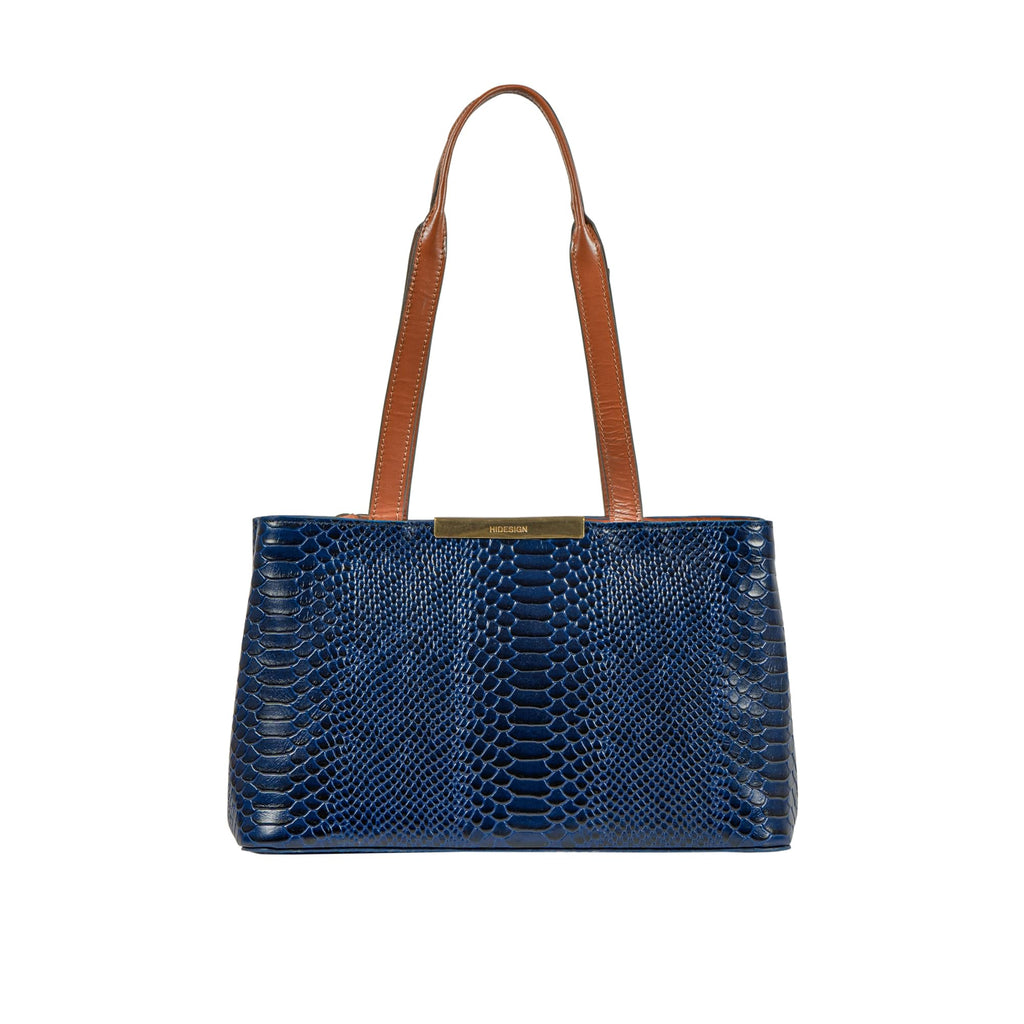 Hidesign Women Clutch (Blue)