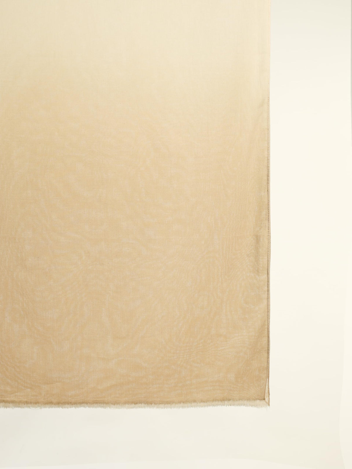 VERAME Cotton Ombre Shaded Scarf for Women & Men – Lightweight Breathable Summer Stole, Soft Stylish Unisex Wrap (BEIGE)