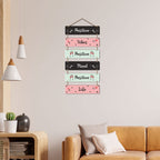 Artvibes Positive Vibes Positive Mind Decorative Wall Hanging Wooden Art | Quotes Decor Item | Wall Illustrations | Office Decor | Inspirational Quotes Wall Art | Mdf Wall Decoration(WH_3243N)