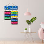Artvibes Pursue Your passion Decorative Wall Hanging Wooden Art | Quotes Decor Item | Wall Illustrations | Office Decoration | Wall Art Print | Inspirational Quotes | Unique Gift Items (WH_6512N)