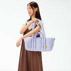 DailyObjects Periwinkle Puft Baguette Bag