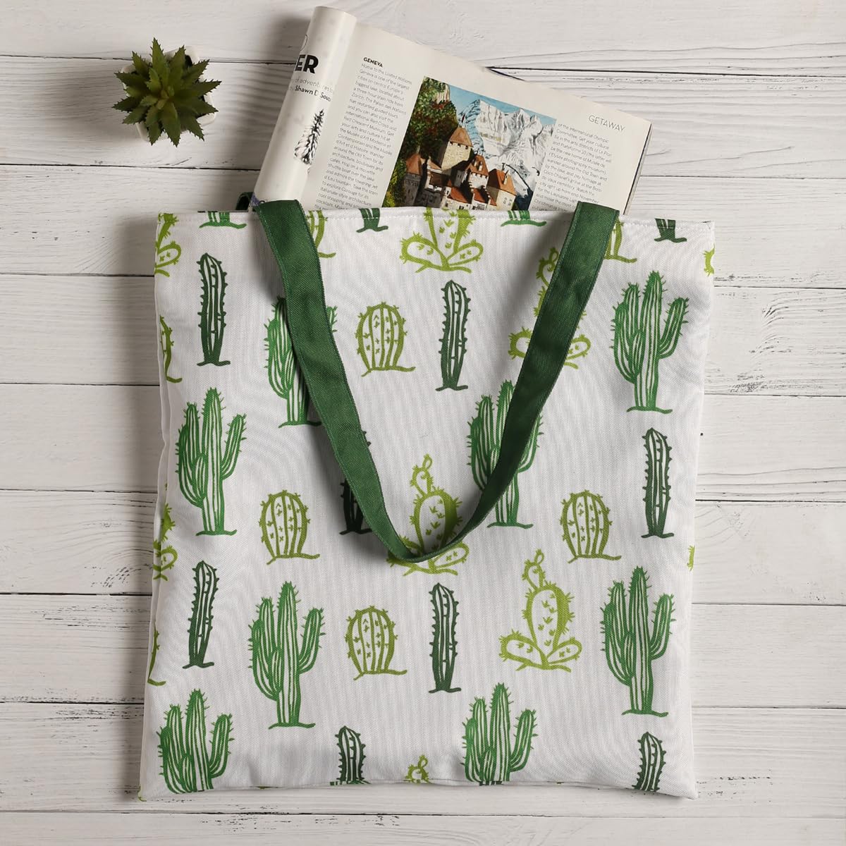The Purple Tree Canvas Tote Bag - 1 Pc, Women hand Bag, Printed ToteBag, Shopping Bag For Women