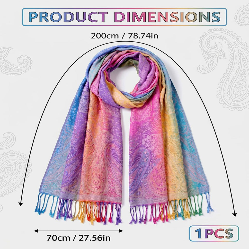 Scarf for Women Stylish, Cotton Stole for Women Stylish, Versatile Fashion Accessory, 70x200 cm, Lightweight Wrap for Daily Wear, Gift for Female Friends and Family Suitable for multiple scenarios