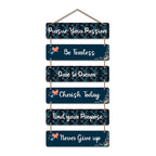 Artvibes Pursue Your Passion Motivational Quote Wooden Wall Hanger | Quotes Decor Item | Motivational Wall Decor | Wall Poster | Graphic Art | Gift Items | Office Wall Decoration Items (WH_3246N)