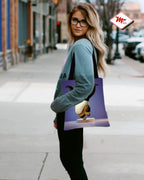 MY FAV Cotton Printed Canvas Tote Bag, for Travel,Yoga, Gym, Sports | Designer Shopping Bag | Compact, Lightweight and Eco-friendly - Capacity15kgs (6 Month Warrenty)