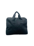 Art Of Colours Multipurpose Cotton Tablet Bag with Zipper for Travel,Office & Shopping (Black)