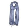 STOLE STUDIO Elegant Luxurious Sequence Viscose Stole Scarf (Grey)