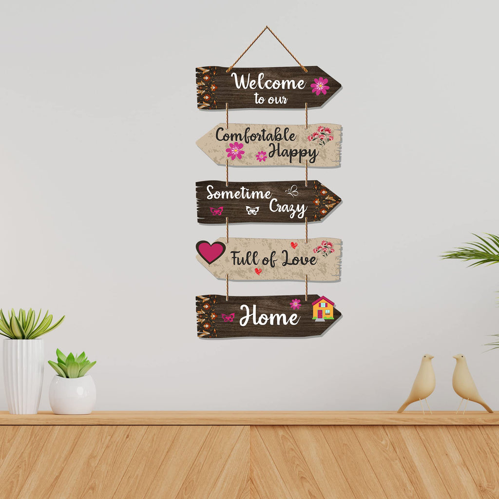 Artvibes Home Quotes Wooden Wall Hangings Decor For House | Bed Room | Decor Item | Quotes Wall Hanging | Modern Decor | Wall Poster | Modern Painting Artworks | Unique Gift (WH_7304N)