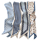 4pcs Neck Hair Scarf for Women Stylish Scarves for Styling Handbag Decor