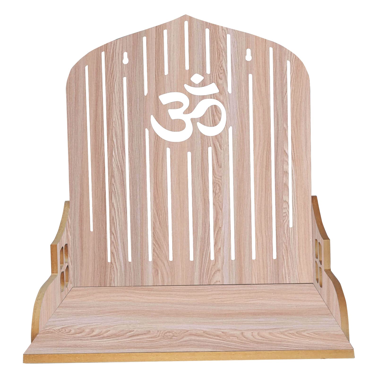 LINGAZ Wall Hanging and Table Top Home Mandir Temple,Home Decor Beautiful Wooden Temple