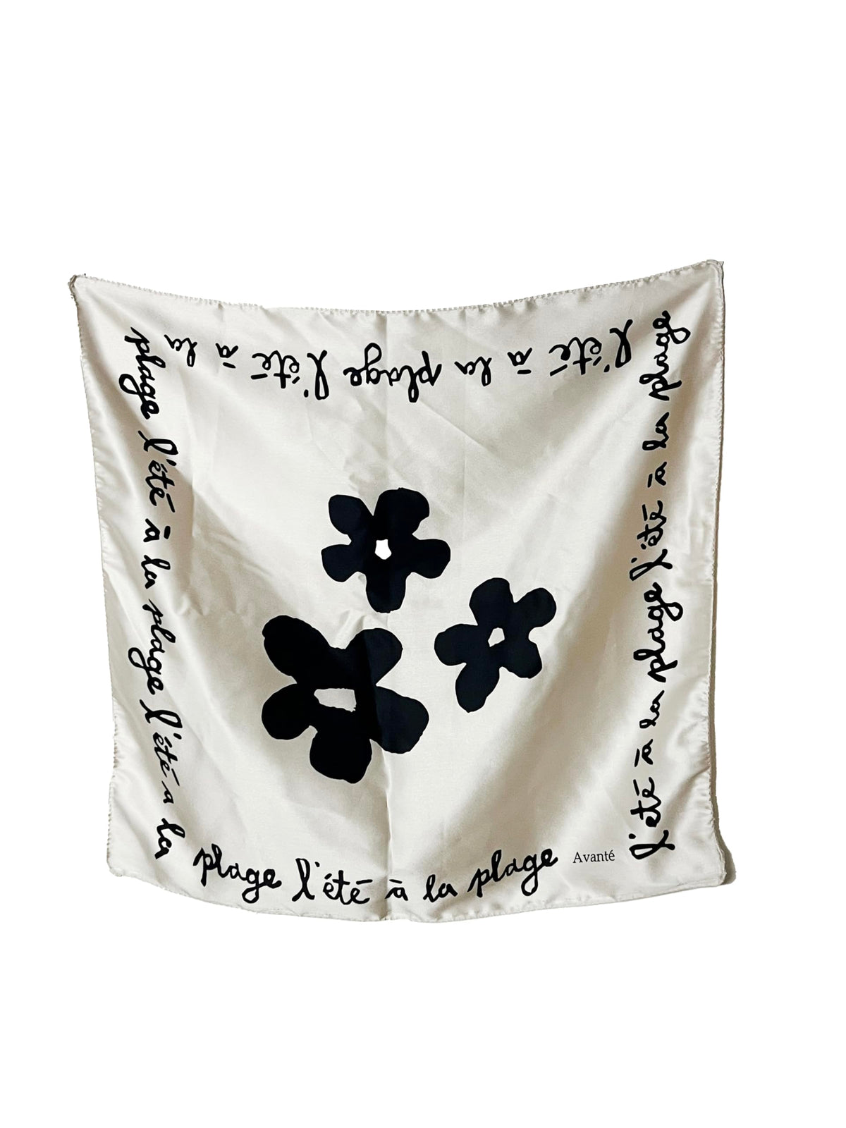 NK Textiles Women's Floral Geometric Drawing Printed Square New York Style Satin Head Scarf - Neck Scarf (22x22) (3-Piece Set)