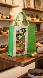 NEXUS Madhubani jute Bag