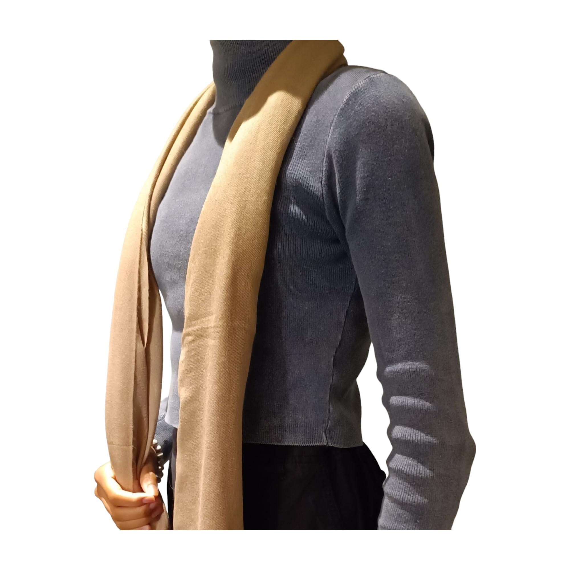 Graziemille Pure Pashmina For Women (Camel)