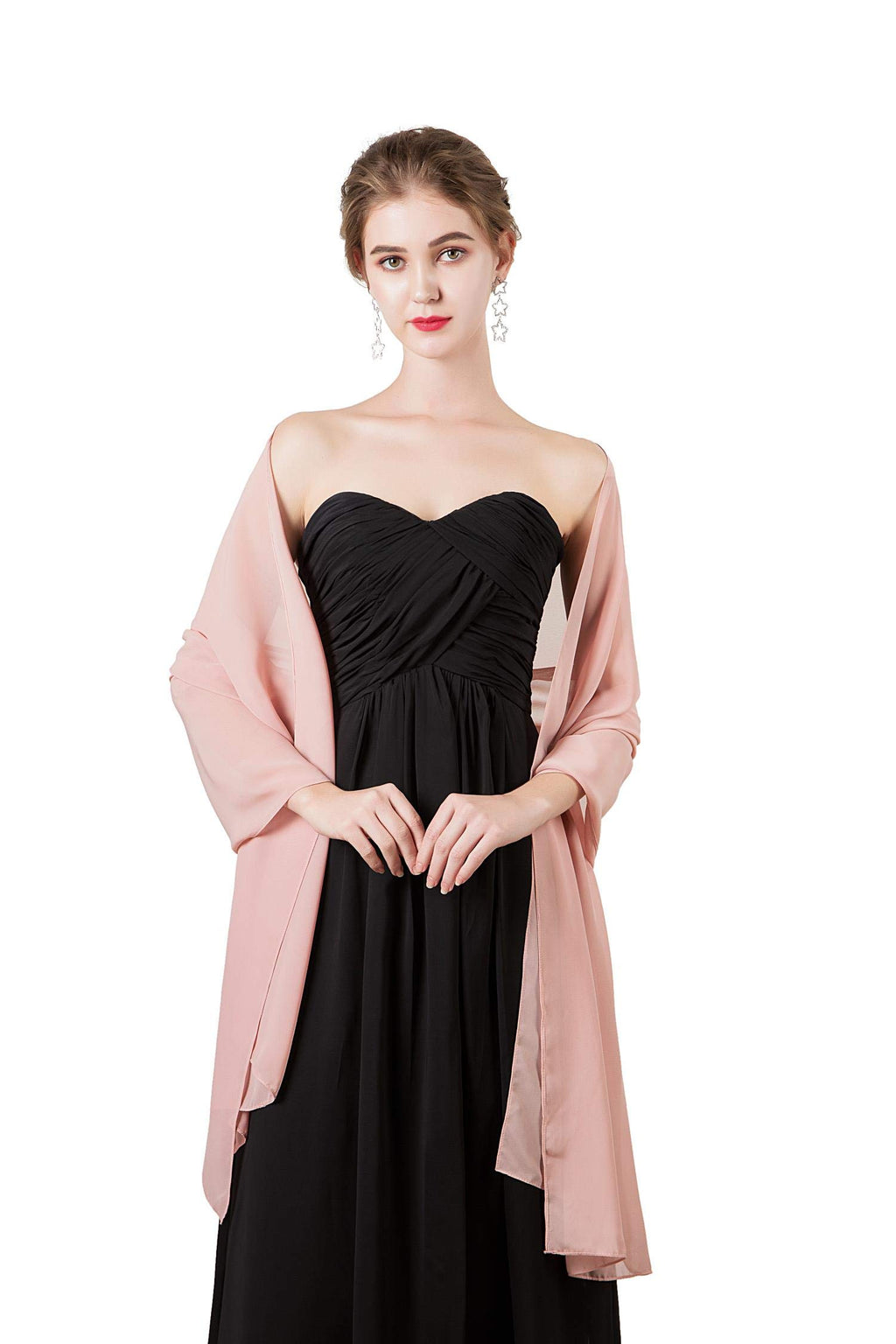 Soft Chiffon Scarve Shawls Wraps for Dresses Women Accessories