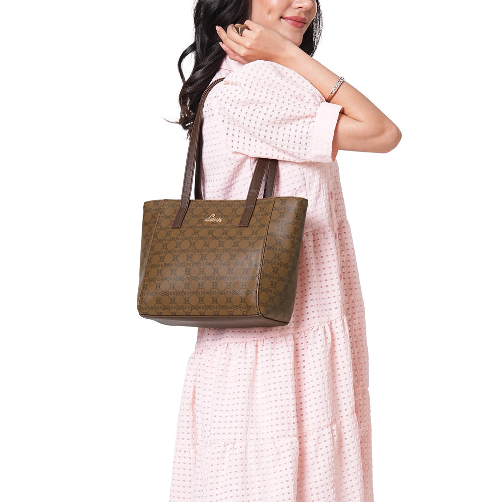 Lavie Women's Betula Tote Handbag | Ladies Purse Handbag | Bag for Women | Rakhi Gift for Sister