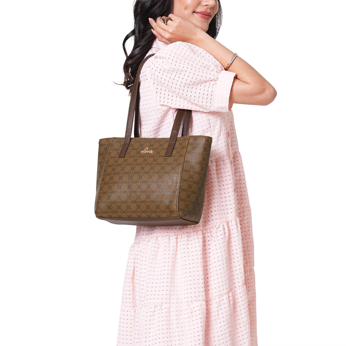 Lavie Women's Betula Tote Handbag | Ladies Purse Handbag | Bag for Women | Rakhi Gift for Sister