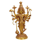 ARTVARKO Brass Vishnu Dashavatar Dasavatharam Ten Incarnations Avatars in a Single Idol Murti 24 Inch