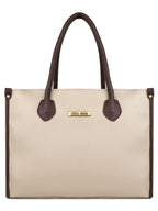 LEGAL BRIBE Women's Textured Western Tote Bag Combo Of 4 (Beige)