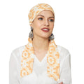 The Headscarves Beautifull Cotton Printed Headwraps Headscarf for Women Free Size