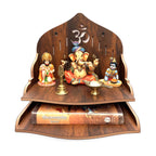 7CR Art and Craft Wooden Temple
