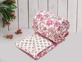 A Brand New - Umi Super Soft Brushed Microfiber Cotton 3 Layer Breathable Double Dohar 84X96(Inches) 213X243(CM) Flannel Dohar Throws for Bed Kafalo