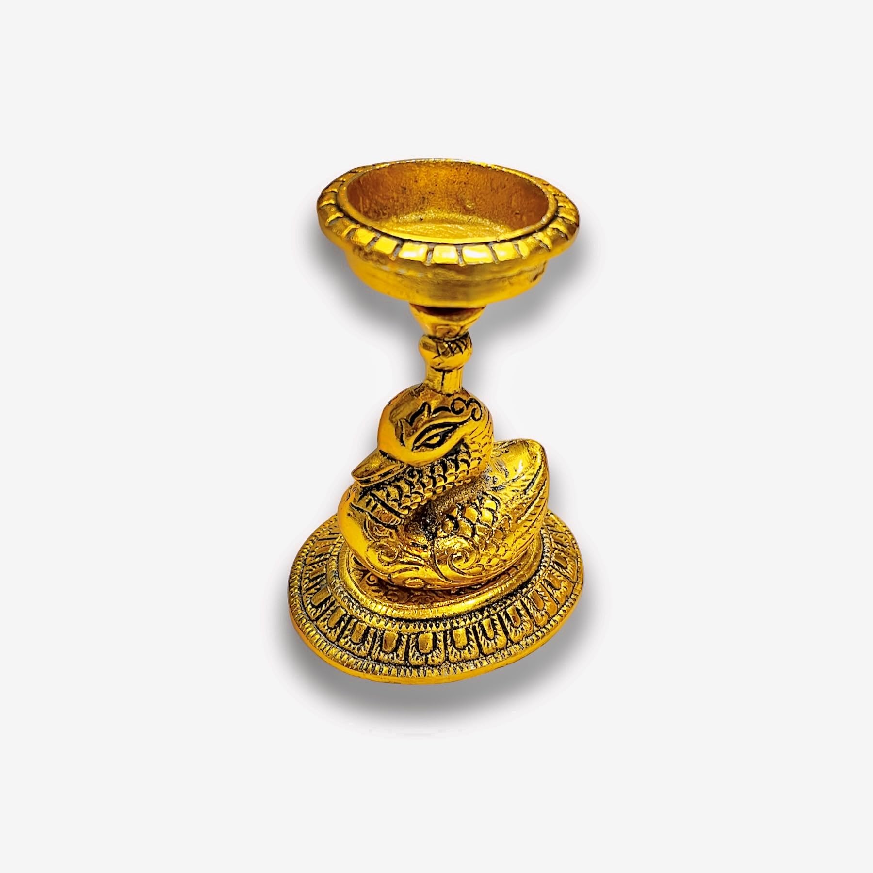 Kridaykraft Duck Candle Holder and Diya Metal Candle Stand for Home Decoration,Hotal Decoration, Candle Light Dinner & Dining Table Animal Showpiece Figurines