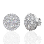 925 Sterling Silver Stud Earrings for Women | Cubic Zirconia Solitaire Ear Studs | Lightweight Hypoallergenic Anti-Tarnish Daily Wear Jewellery | Gift for Girls, Wife, Girlfriend, Mother, Sister | Birthday, Anniversary, Rakhi