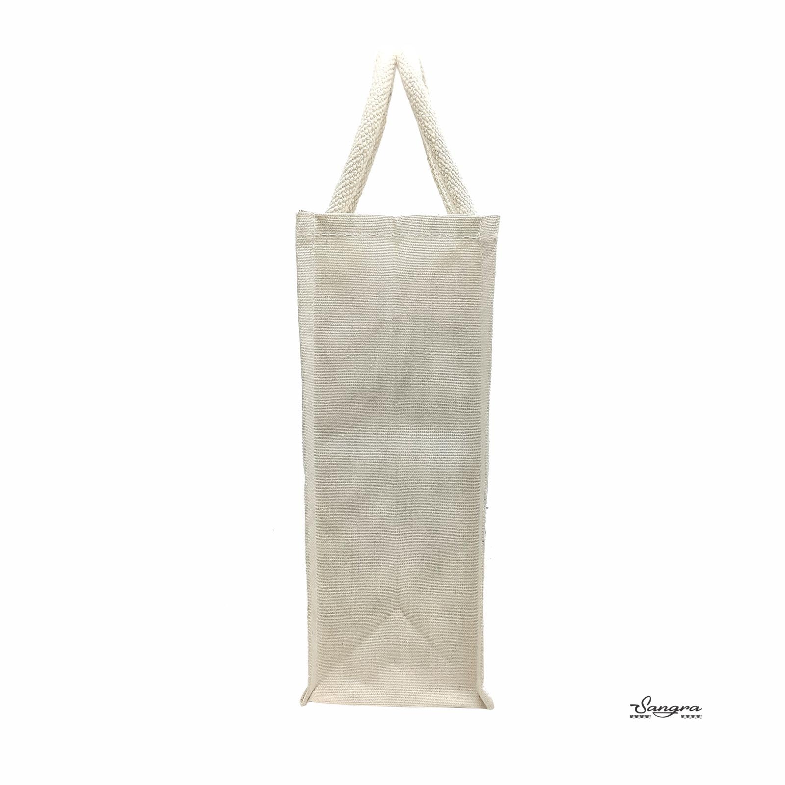 Sangra Pack of 2 Printed Canvas Tote Bag for Women | Eco Friendly Reusable Shopping Bag | Stylish Multipurpose Carry Bag for Grocery & Daily Use